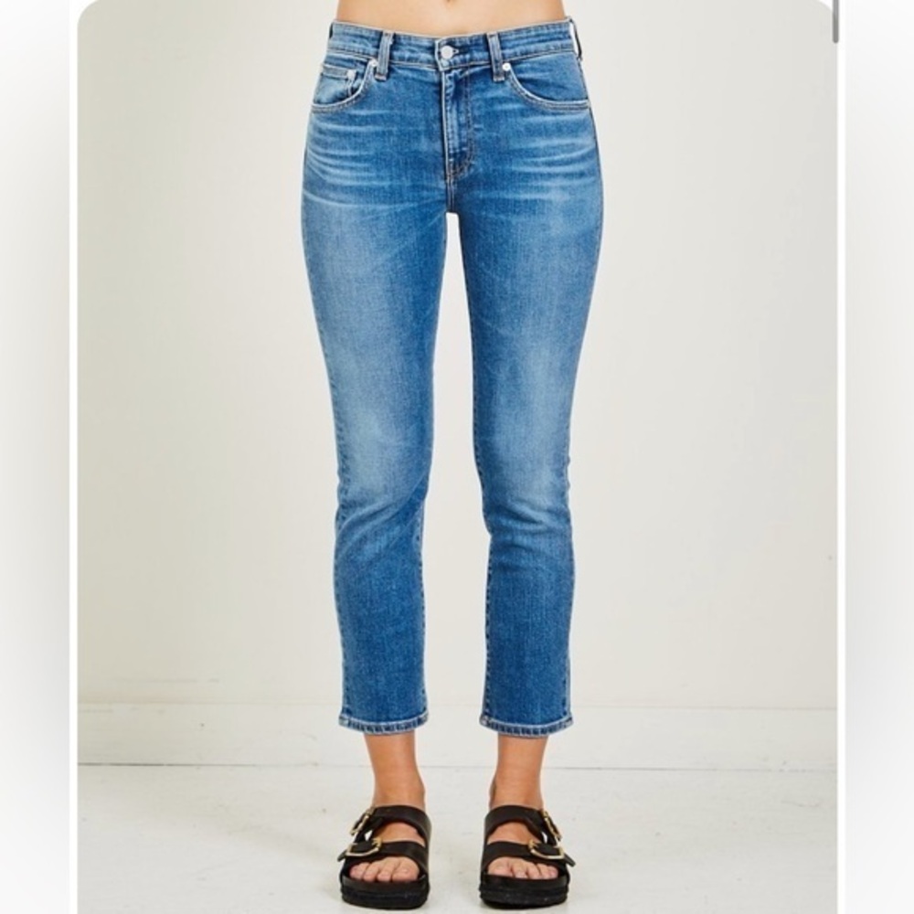 🥑CQY The Friend Jean in Moment Blue | Made in USA Mom Fit Denim | 25